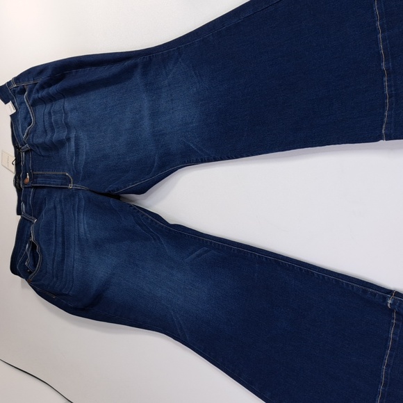 New Judy Blue High Waist Dark Wash Flare Jeans Size 24W - Picture 10 of 17